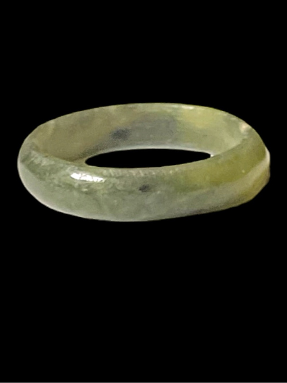 Nephrite Jade Gemstone Ring Size 8.5
